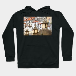 Jardim da Magna, old town, Coimbra, Portugal, city, domes, garden, park Hoodie